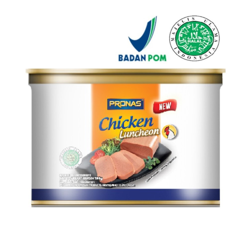 

Pronas Chicken Luncheon 198 Gr - Pronas Daging Ayam Luncheon 198 Gr