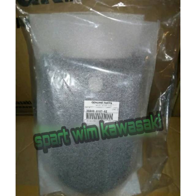 Cover tail sambungan body bodi belakang hitam KSR 110 original kawasaki