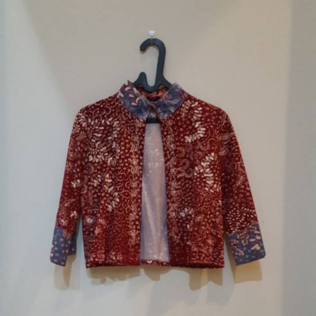Preloved outer blazer dan dress batik