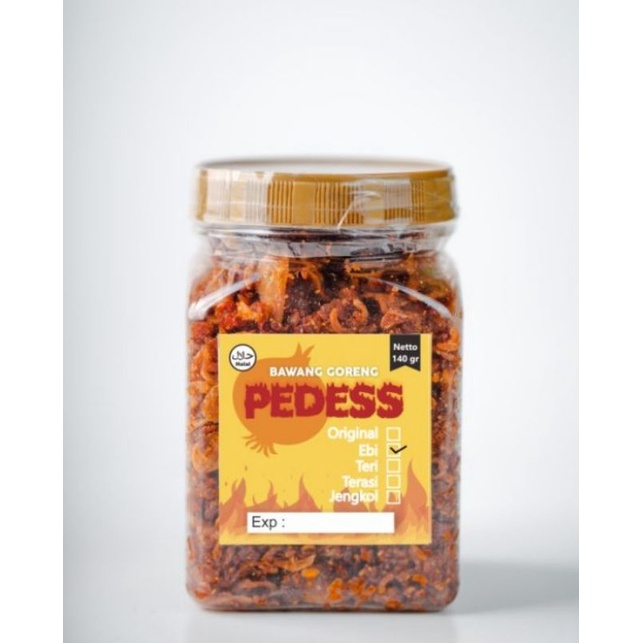 

HOTOP goreng bawang merah renyah rasa pedas