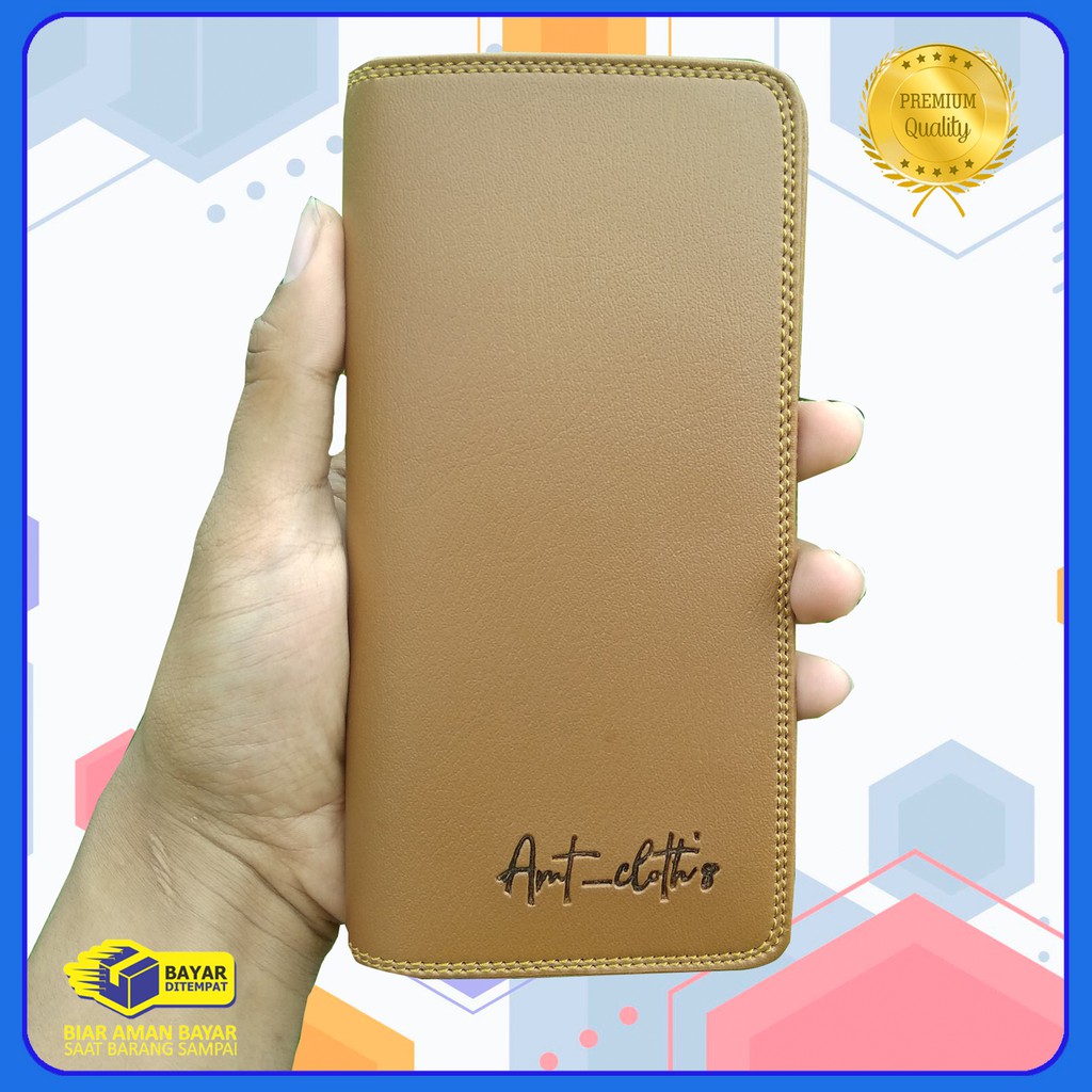 7.7 MIDYEAR SALE! Dompet Pria amt panjang Bahan sintetik distro