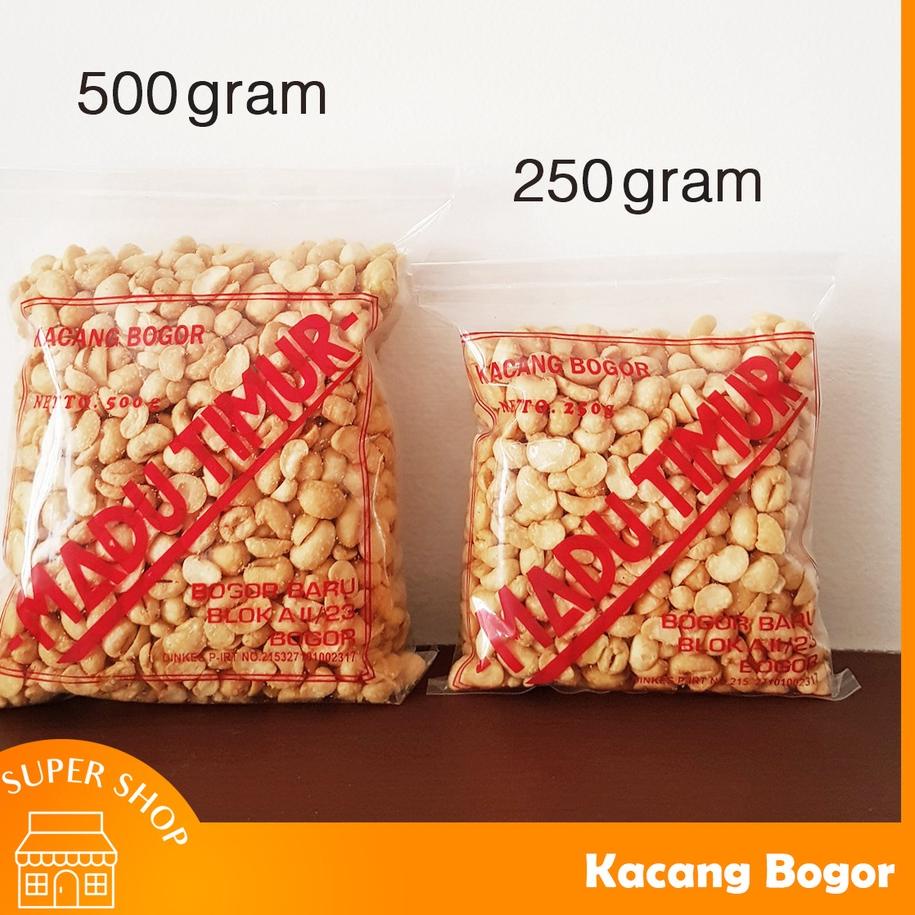

Harga Bersahabat Kacang Bogor Merek Madu Timur 100% Original | 250 - 500gram GF6``