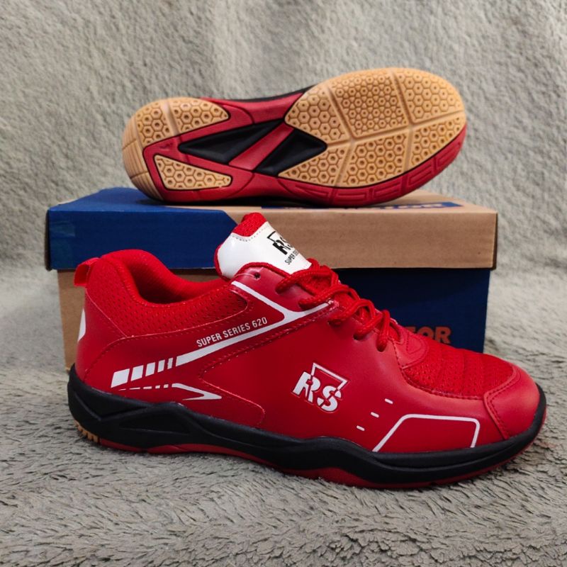HARGA PROMO.. SEPATU BADMINTON RS. SEPATU BULUTANGKIS RS SUPER SERIES 620. SEPATU BADMINTON ANTI SEL
