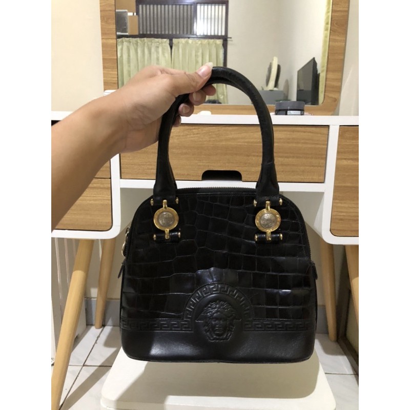 Tas Versace Original Vintage Top Handle