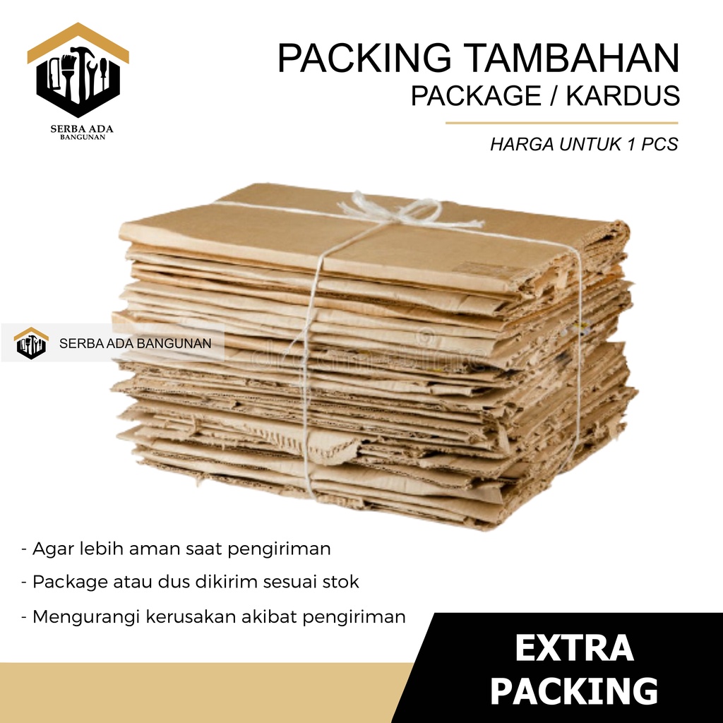 BUBBLE / DUS / STICKER FRAGILE EXTRA UNTUK KEAMANAN PAKET