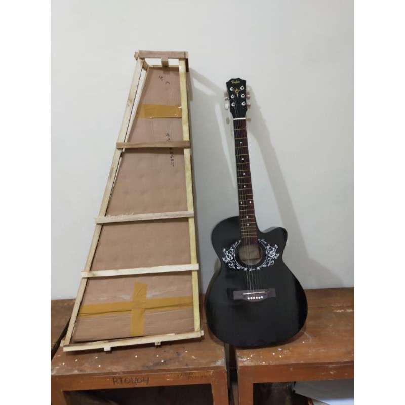 Gitar akustik taylor swift tanam besi-7