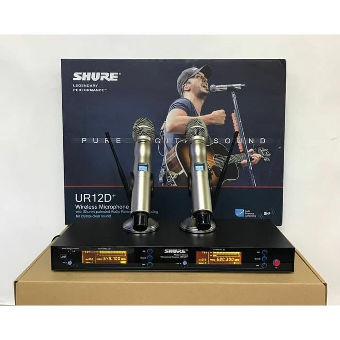 Microphone Mikrofon Wireless Shure UR 12D+ / UR12D+