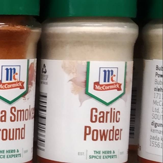

Mc cormick garlic powder 50gr btl