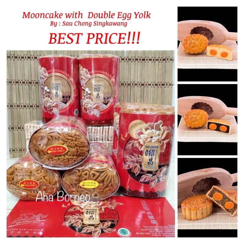 

Kue Bulan Tausapia Gojinpia Telur 2 Sau Chong Singkawang / Tausapia Gojinpia Sau Chong Salted Egg