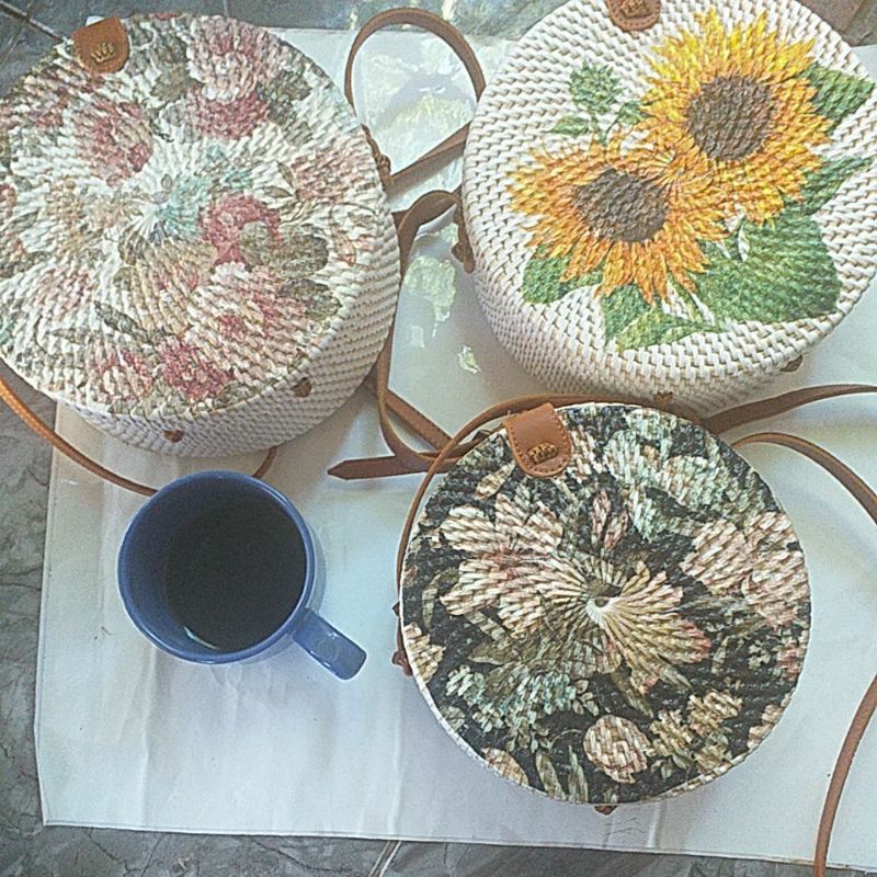 TAS ROTAN deco tali gesper