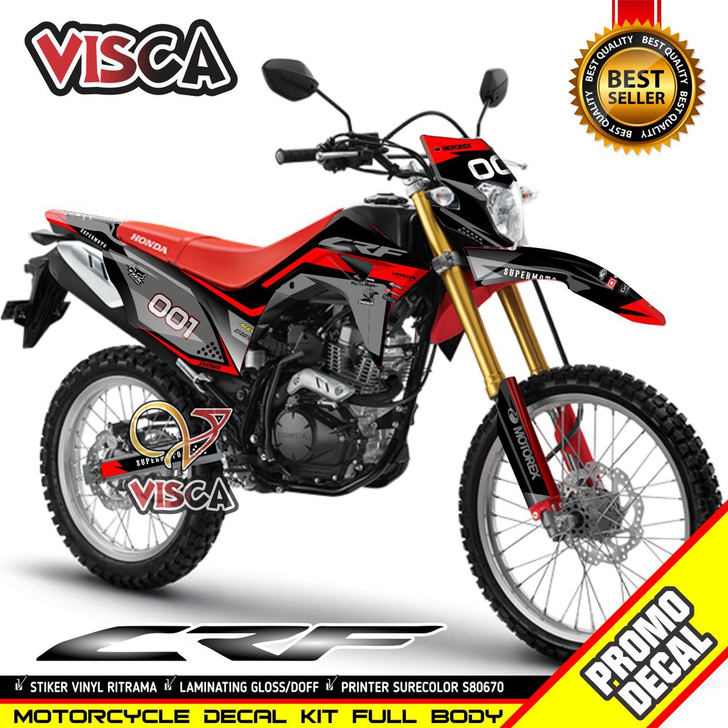 Decal CRF 150L Terbaru Full Body Decal CRF 150L Full Body Keren Stiker CRF 150 Full Body Decal CRF 1