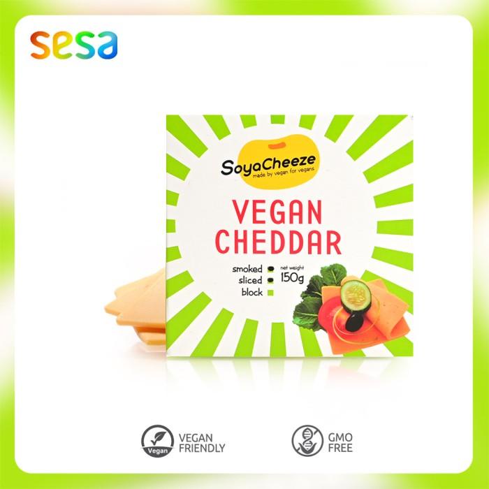 

Soya Cheeze Vegan Cheddar Smoked Sliced 150 g Best Seller