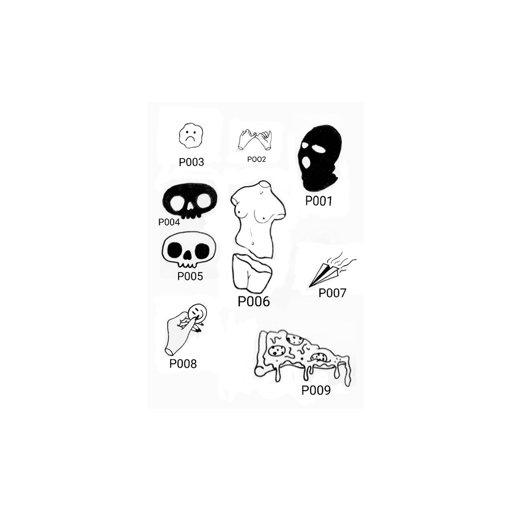 SYMBOL TATO TEMPORER/TATTOO TEMPORARY ANTI AIR KUALITAS IMPORT