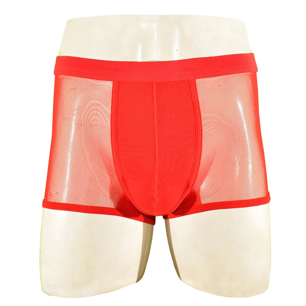 Celana Boxer Pria Transparan P2761 - Underwear Sexy Pria - 1 PCS