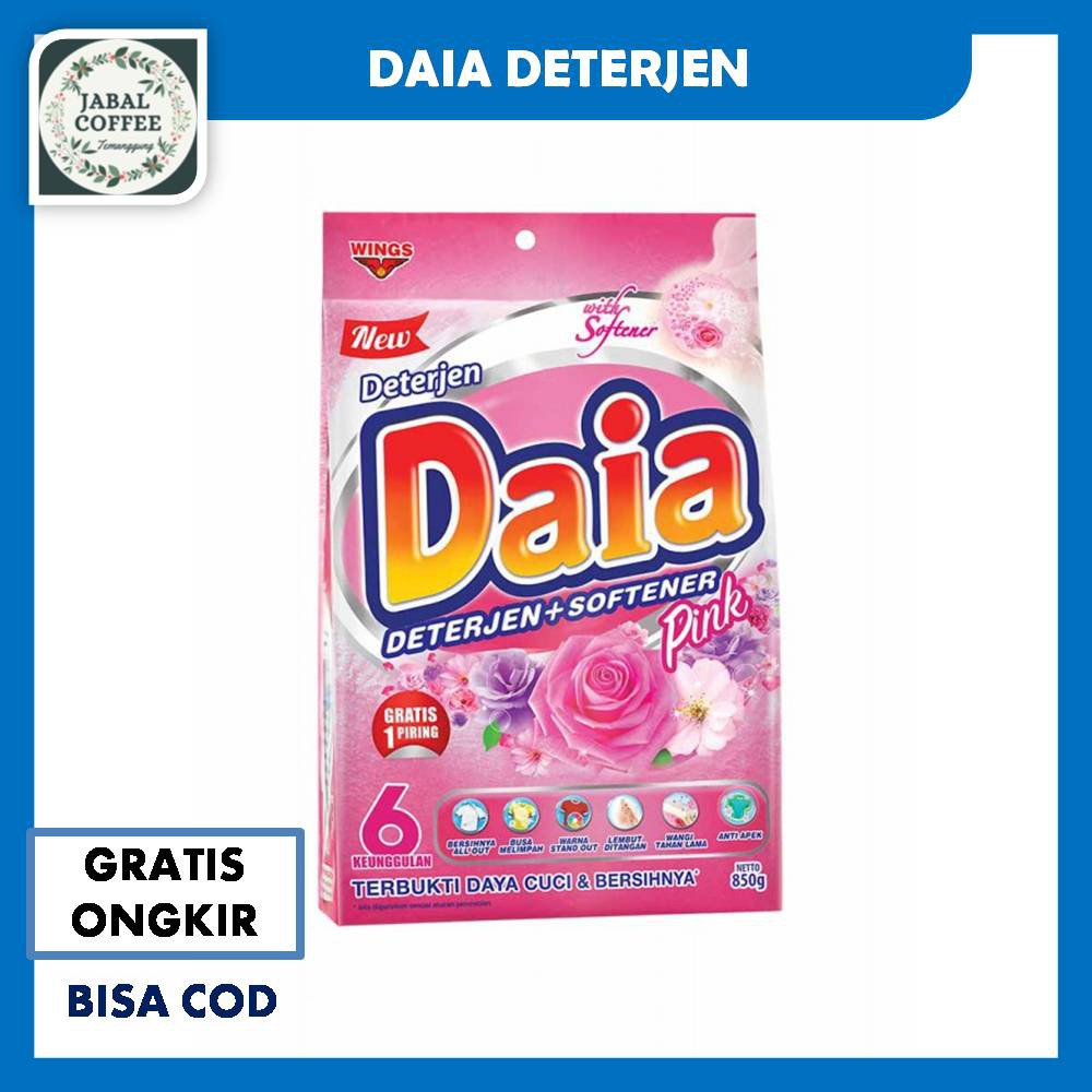 Daia Powder Detergent / Daia Detergent Renteng 26 Gr / Daia Deterjen / Sabun Cuci All Varian J31