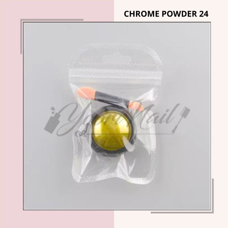 Chrome powder mirror powder nail art holographic nails powder bubuk mirror effect chrome efect
