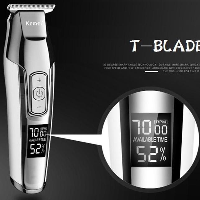 Alat Cukur Rambut Jenggot Kemei 5027 Hair Clipper Detailer KM-5027