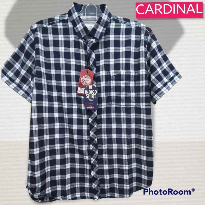 KEMEJA PENDEK CARDINAL JEANS