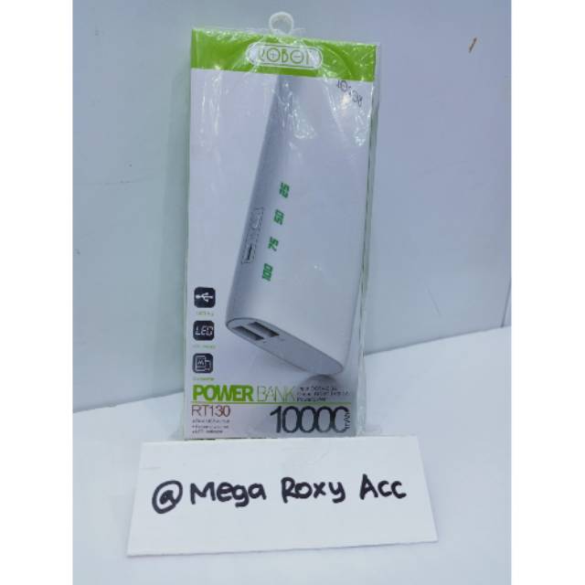 POWER BANK ROBOT RT130 10000MAH ORIGINAL