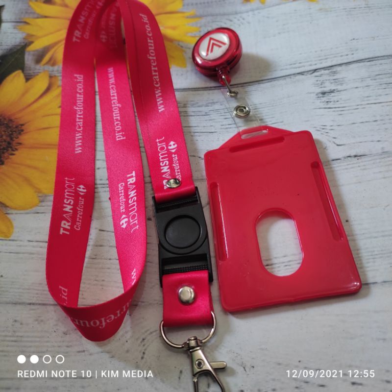 

(ready) TALI IDCARD CARREFOUR* | LANYARD CARREFOUR PRINTING SATUAN