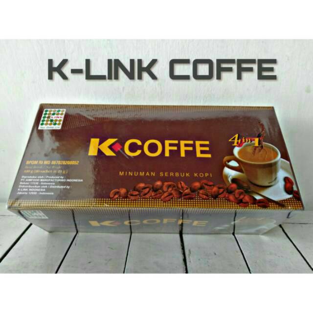 K Link K Coffe 4 In 1 Isi 20 Sachet Shopee Indonesia