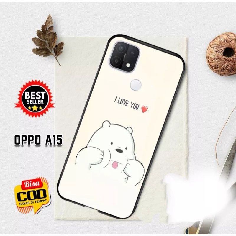 ubluk store Oppo A15 tipe boneka Bears