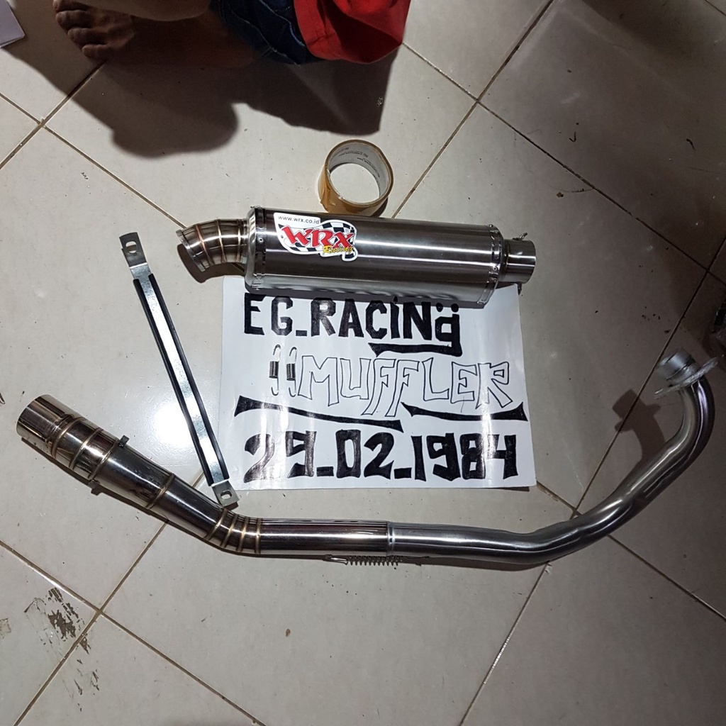 KNALPOT CUSTOM WRX TRIOVAL/BULAT MX KING MX NEW/OLD FULL SYSTEM KNALPOT RACING WRX