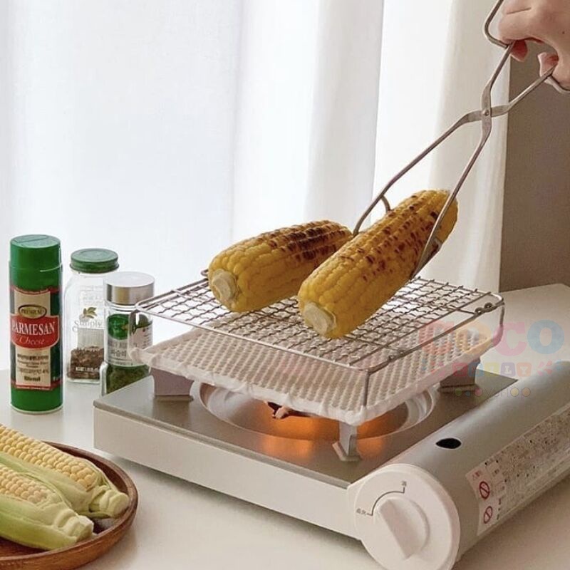 Japan Ceramic Grill Net toast bread 15cm Ready Stock