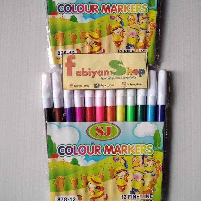 

Spidol 12 warna