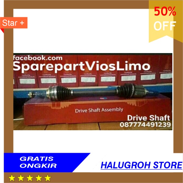 PROMO  Drive Shaft dan As Roda Cv Joint Vios Limo Old Gen 1 Th 2003 2004 2005 2006
