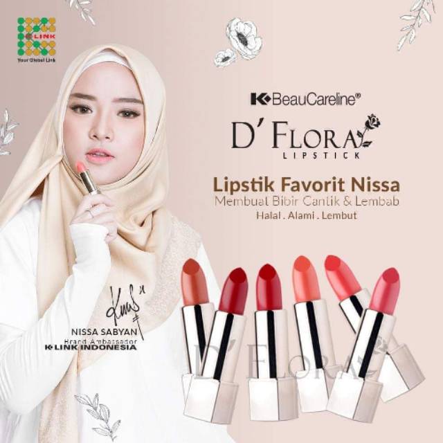 D'FLORA LIPSTIK