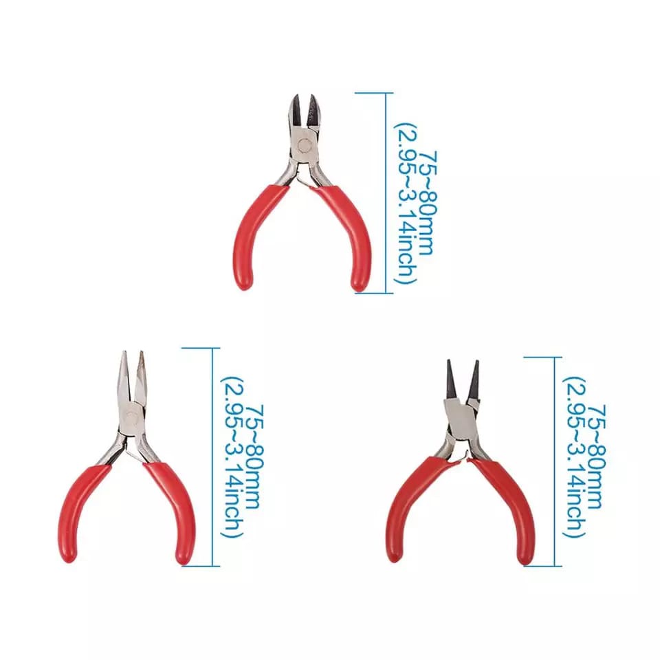 Tang Pemotong Kawat Perhiasan Tang Alat Alat Kit untuk DIY Perhiasan Membuat Aksesori desain