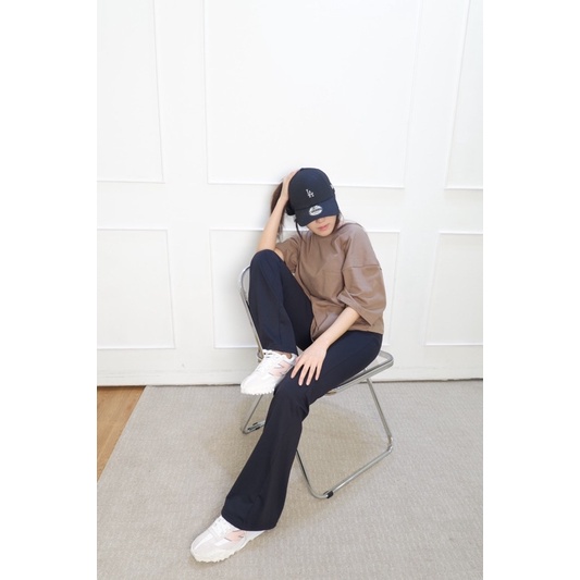 ZION Kaos Polos Oversized Pocket Cotton Combed 24s - Maple Brown