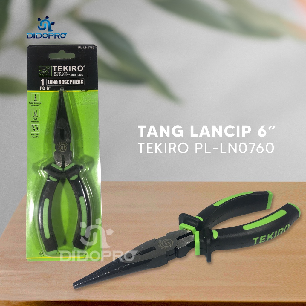 Tang Lancip 6 inch TEKIRO Original / Tang Jepit / Tang