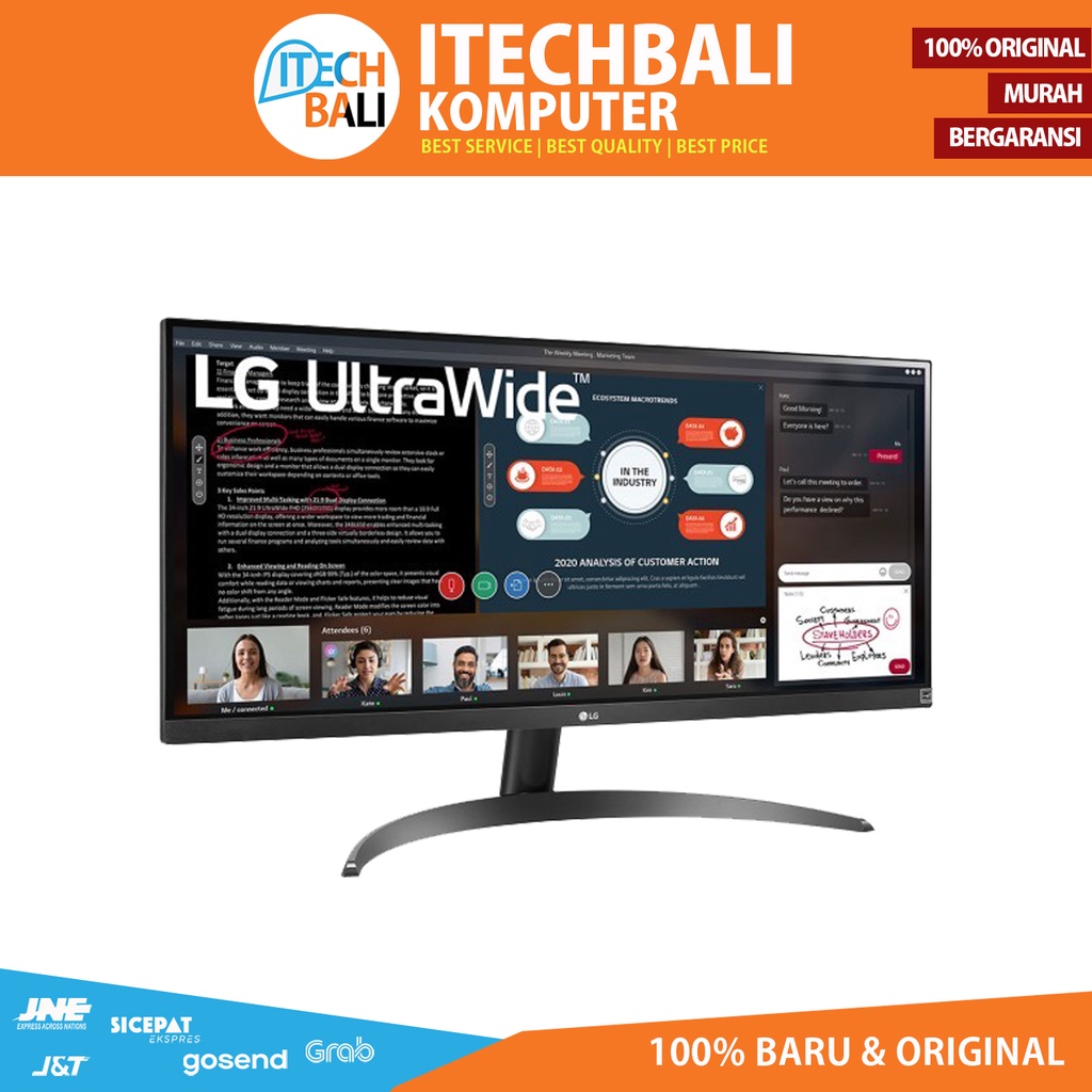 Monitor LG 29WP500 Ultrawide IPS 75hz srgb99% | ITECHBALI