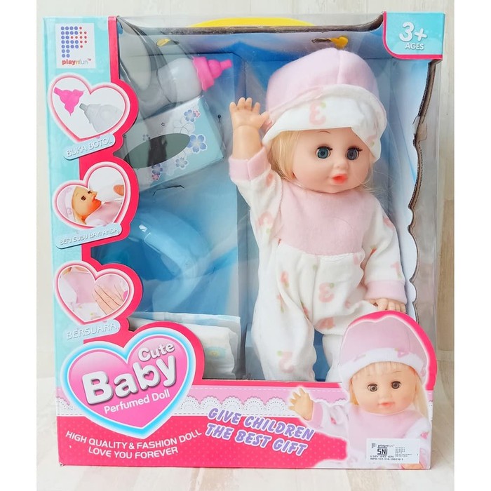  Mainan Boneka Baby  Doll Pipis Ngompol HX360 9 Shopee 