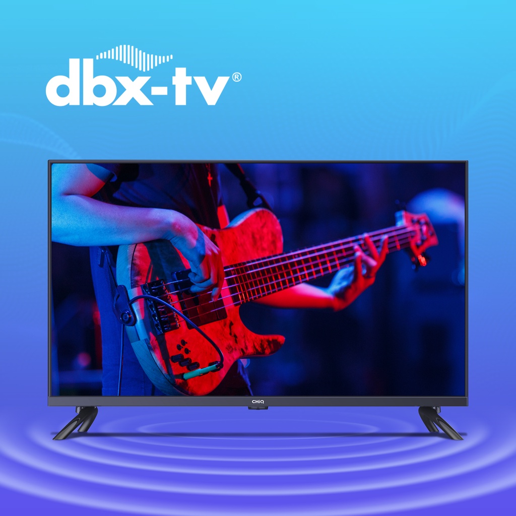 Changhong CHiQ Google TV 43 inch Digital Smart TV Full HD Dolby Audio Google Assistant Netflix Youtube (L43G7P Pro) FREE BRACKET