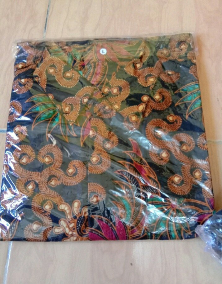 Promo Batik Couple Keluarga Sarimbit Sania Ruffle Batik Ori Ndoro Jowi Motif Sekar