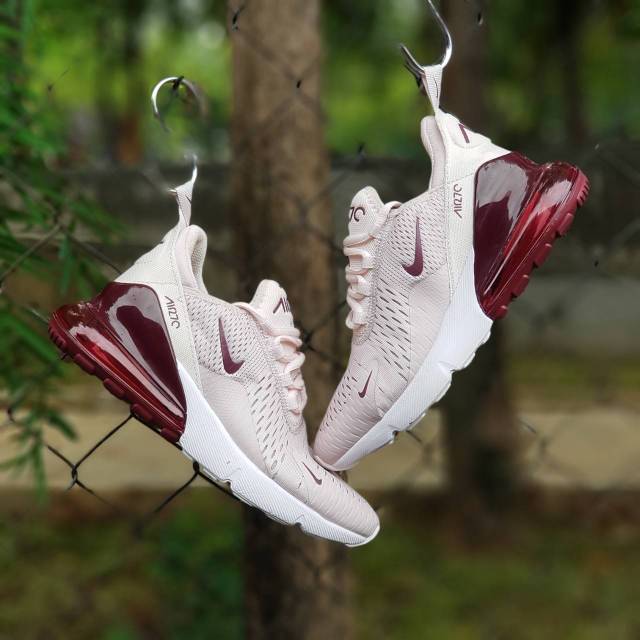 Nike air max 270 rush pink sepatu sneakers wanita dengan kualitas premium original made in Vietnam