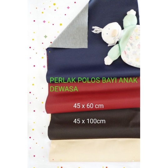 PERLAK POLOS JUMBO ALAS WATERPROOF ALAS OMPOL nifas ibu melahirkan lansia pasien rumah sakit klinik dokter lansia ANTI AIR Lebar 135 dll