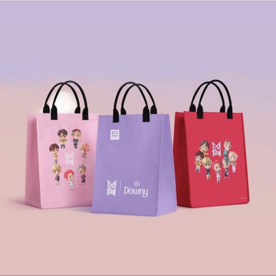 Tote Bag Downy Tinytan BTS Totebag Tas Jinjing Special Edition