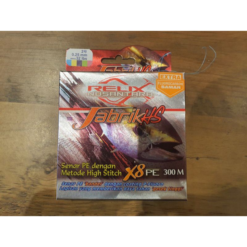 Senar PE Jabrik HS Relix Nusantara PE 2
