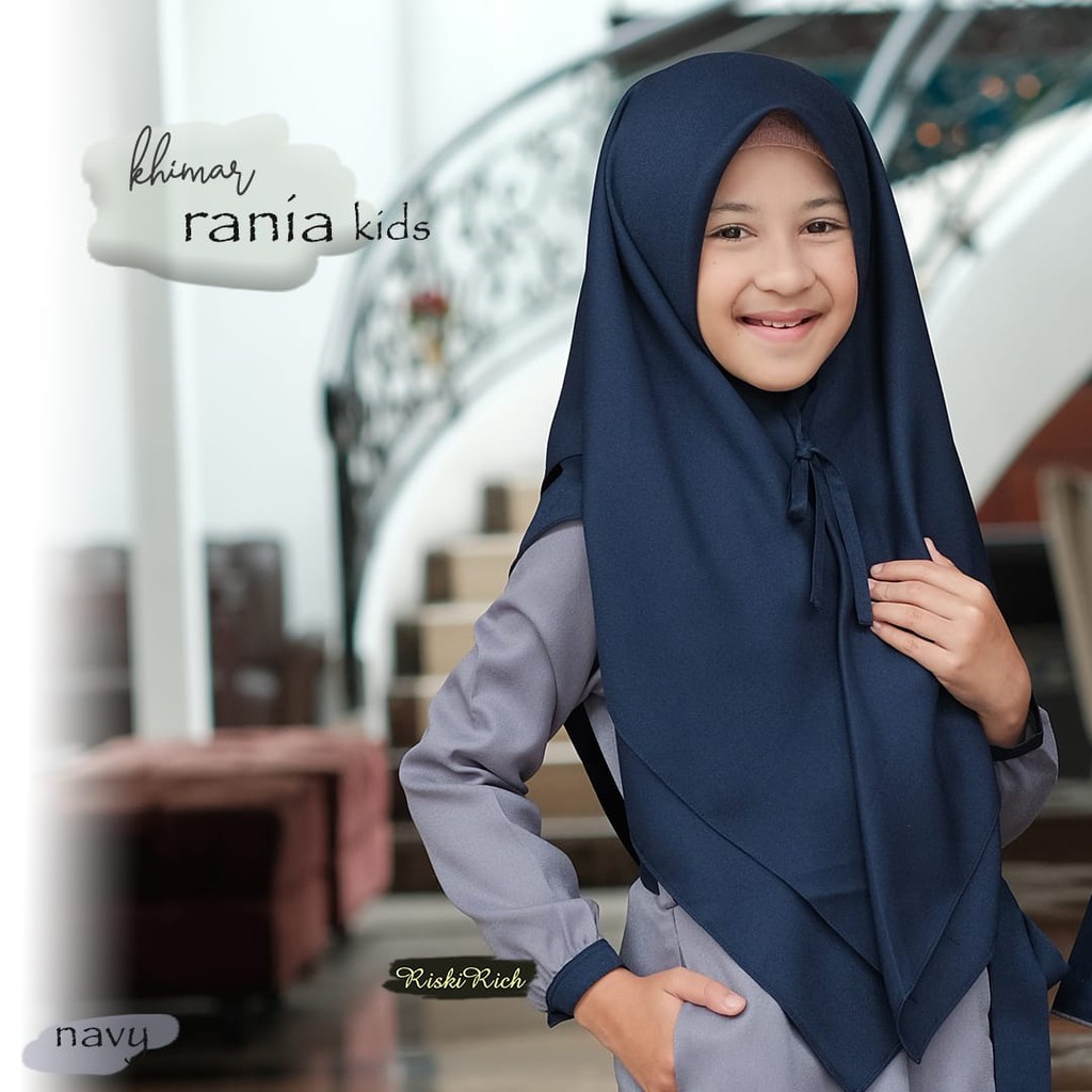 RANIA Jilbab Instan Anak By Riskirich