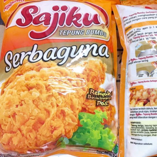 Tepung Bumbu SAJIKU Serbaguna - Varian Kemasan