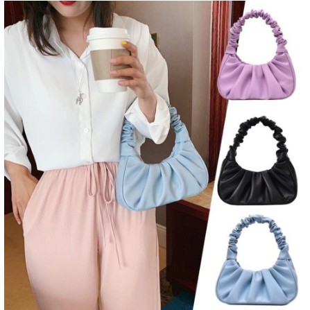 Terlaris!! Clara Shoulder Bag Tas Kerut | Tas Selempang Wanita / Totebag Wanita / Tas Kerut