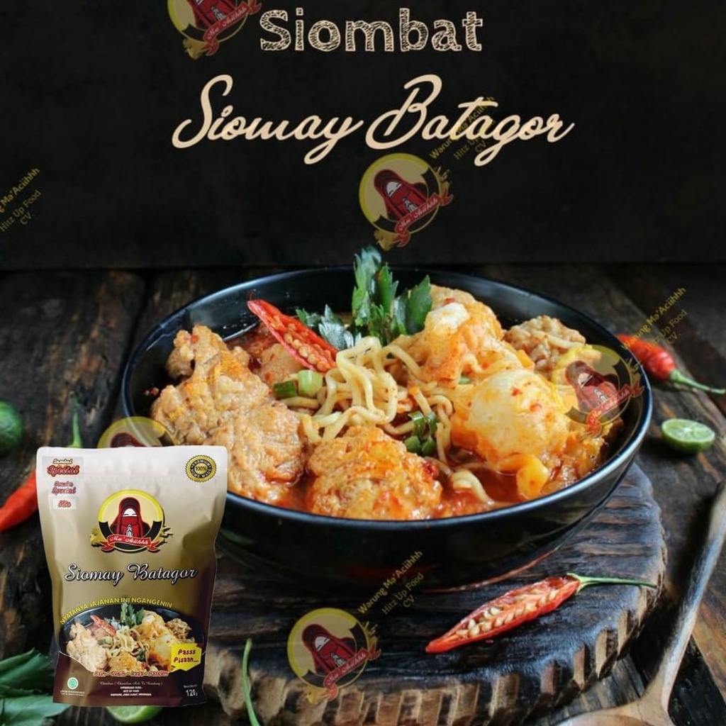 

Oleh-oleh khas Bandung Siomay Batagor Warung Maacih