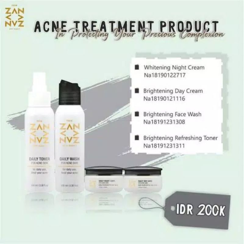 {BISA COD} Skincare Acne NEW ZAN SKIN EXPERT
