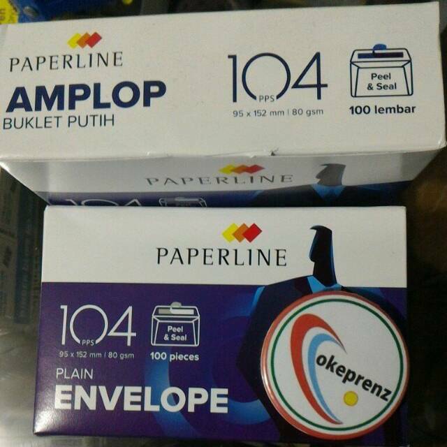 

amplop putih 80gsm No.104