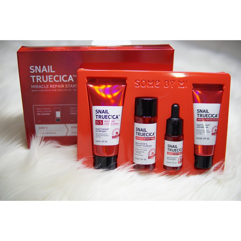 Paket Travel SOMEBYME Snail True Cica (ORIGINAL)