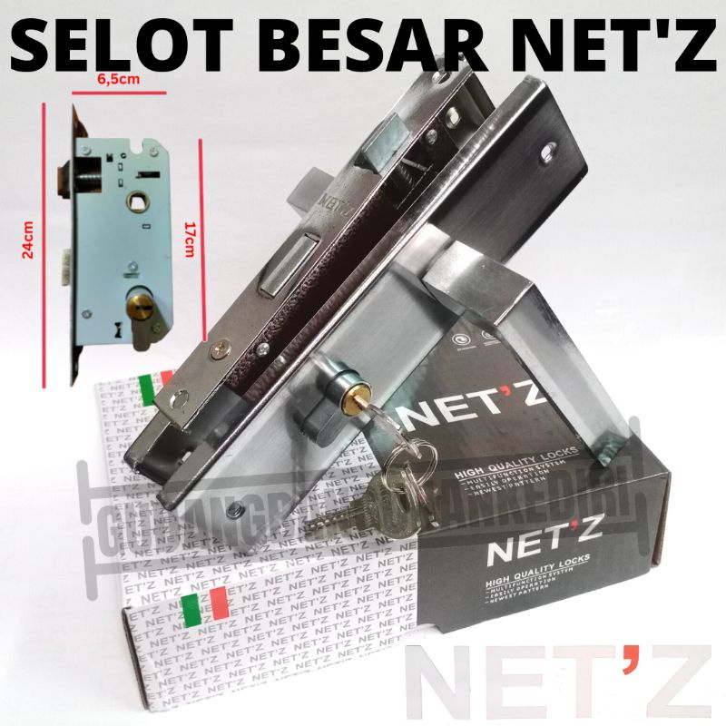 selot slot pintu rumah handel handle hendel besar netz grt wanly oliq